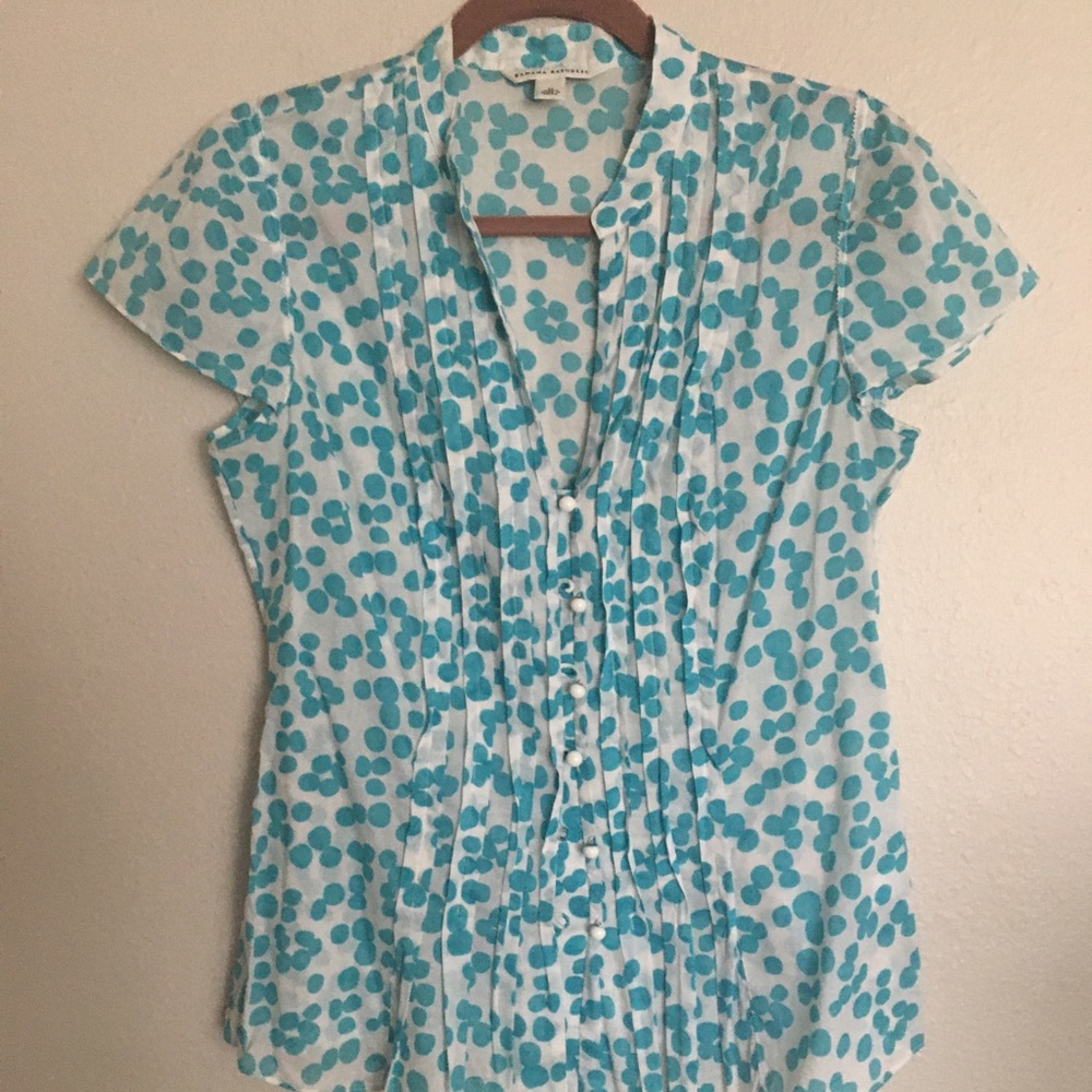 Banana Republic button down blouse medium